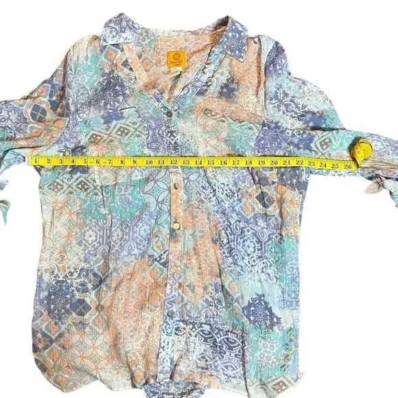 Ruby Rd Woman Long Sleeve Blouse, Size 1X - Picture 8 of 10